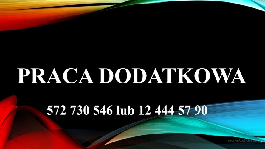 Praca dodatkowa na umowę o pracę