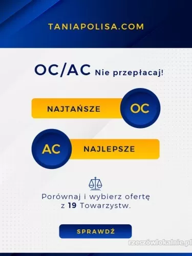 OC/AC Najtańsze ubezpieczenie.