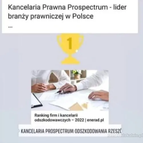 Kancelaria  Prospectrum Rzeszów Podkarpacie - pomoc prawna
