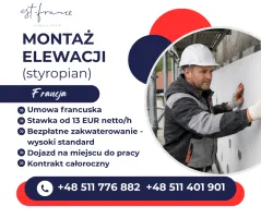 UWAGA! PRACA OD ZARAZ - FRANCJA!