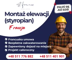 PRACUJ WE FRANCJI - DOCIEPLENIA - PRACA OD ZARAZ!